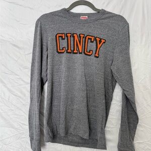 Cincy bengals soft long sleeve xs like new